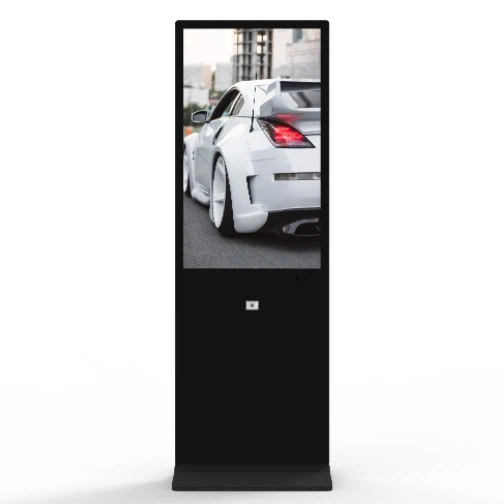 43inch Standing Kiosk With Barcode Reader